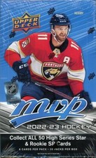 Upper Deck MVP 2022-23 Blue Parallel card - Pick your card, complete your set!