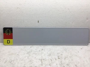 BLANK oem German coat of arms european license euro plate tag put YouR TEXT on - Picture 1 of 1
