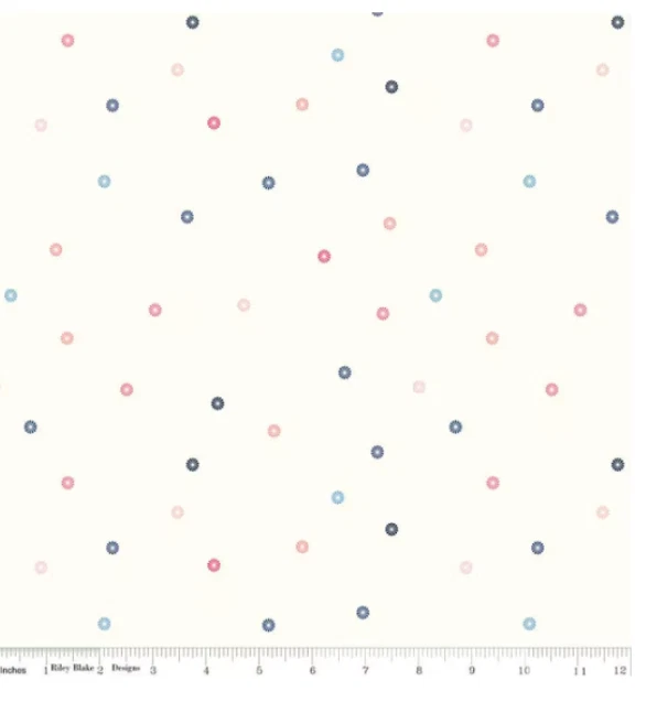 RBD ~ Hush Hush 4 ~ C15434-Dresden  ~ 100% Cotton ~ per half yard - Image 1 of 1