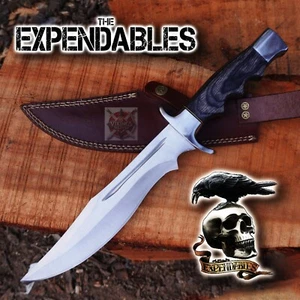 Expendables Legionnaire Replica Knife Carbon Steel Blade With Sheath - Picture 1 of 8
