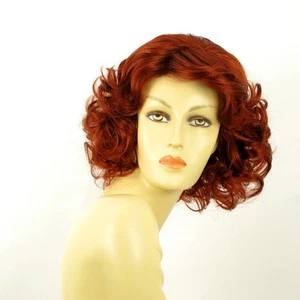 mid length wig for women curly copper intense ref: KAISSY 350 PERUK - Bild 1 von 8