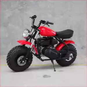 Helmetkarts XB200R Roadster Mini Bike 200cc Motorcycle Petrol Kids Dirt Bike RED - Picture 1 of 14