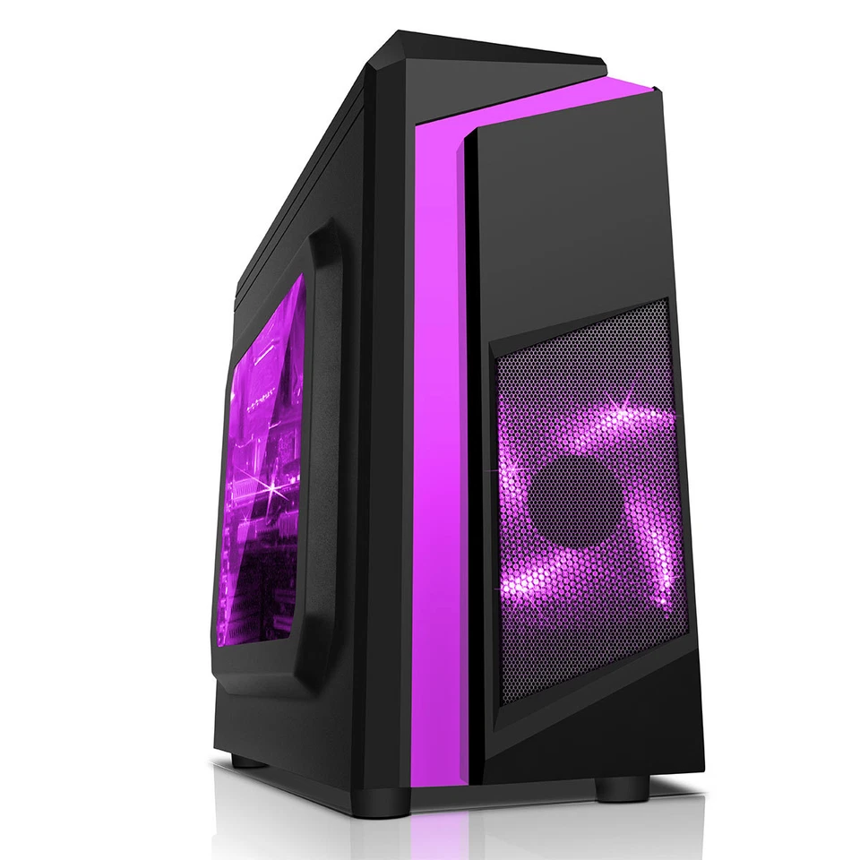 AMD Dual Core A6 9500 8GB 1TB USB 3.0 Home Office Desktop PC Computer F3 Purple - Image 1 of 1