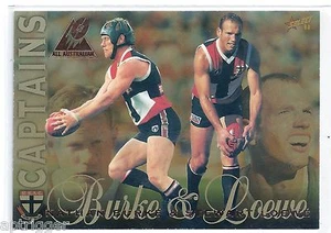 1998 Select Club Captain (CC2) Nathan BURKE / Stewart LOEWE St. Kilda +++ - Picture 1 of 1