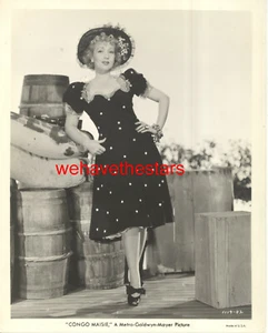 VINTAGE Ann Sothern BEAUTY '40 CONGO MAISIE MGM Publicity Portrait - Picture 1 of 1