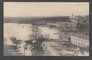 AK Konstantinopel Istanbul Türkei 20er Jahre Arsenal und la Corne d or RP - Bild 1 von 2