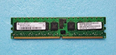 HYS72T128000HR-3.7-A Infineon 1GB DDR2 1R-4 PC4200 Memory  Sun p/n 370-6208-01 - Image 1 of 2
