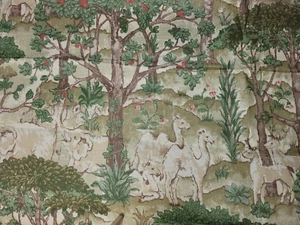 New Forest Landscape BTY Royal Oak Foundation for Lee Jofa Fabrics Linen 54" W - Picture 1 of 3