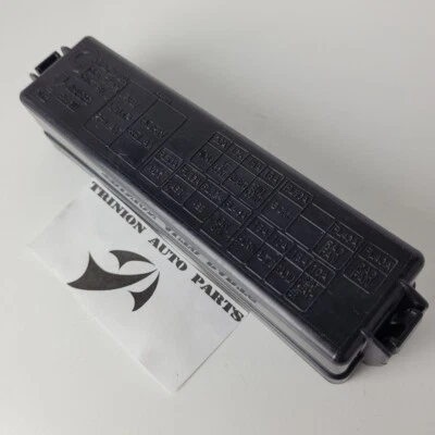 2004-2005 Infiniti G35 sob o capô fusível relé caixa tampa preta fabricante de equipamento original - Imagem 1 de 3