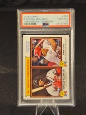 2018 Topps Throwback Thursday TBT Ronald Acuna Jr Juan Soto RC #191 PSA 10 GEM