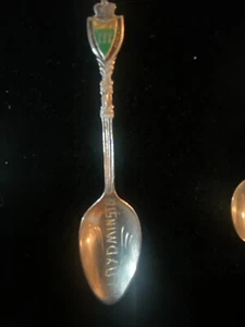 Enameled LLOYDMINSTER Sterling Souvenir Spoon 925 Silver ENGLAND - Picture 1 of 5