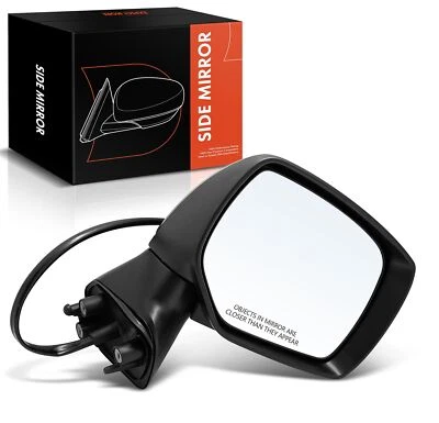 Passenger Side Black Mirror w/ Heated Power for Subaru Forester 2013 2014-2018 - Imagem 1 de 4