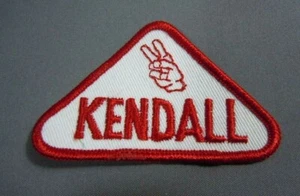 Parche de chaqueta de uniforme cosido bordado aceites de motor KENDALL 3" de colección - Imagen 1 de 2