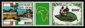 Níger 1985 - Mi-Nr. 937-938 ** - MNH - Tiras - PHILEXAFRIQUE III - Imagen 1 de 1