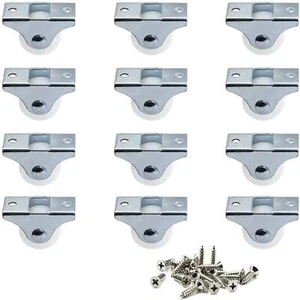 1" Small Caster Wheels Swivel Casters Trolley Wheels For Furniture Project Cart - Picture 1 of 5