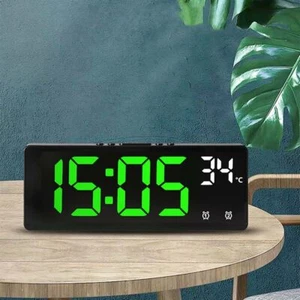Multifonctionnel Horloges LED numériques Pour Chambre à coucher - Foto 1 di 18