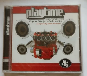 Various – Playtime Records - 12 Pure 70's Jazz-Funk Tracks-Brand New & Sealed CD - Foto 1 di 2