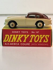 Dinky No. 167 AC Aceca Coupe with Original Box - Picture 1 of 21