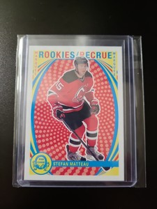 2013-14 O-Pee-Chee Retro Stefan Matteau Rookie New Jersey Devils #553