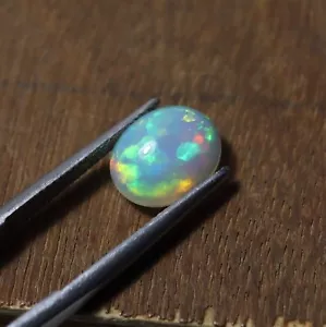 12x10 mm Natürlicher Multi Flashy Fire Äthiopischer Welo Opal Ovale Form Cabochon - Bild 1 von 11