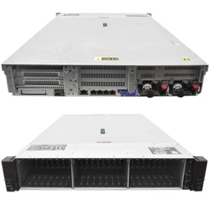 HP ProLiant DL380 G10 2U ohne CPU 2x HS 0GB RAM DDR4 24x SFF 2,5 P408i+ Expander - Afbeelding 1 van 3