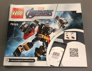 LEGO Marvel Avengers Thor Mech Armor 76169 solo istruzioni manuale - Foto 1 di 1