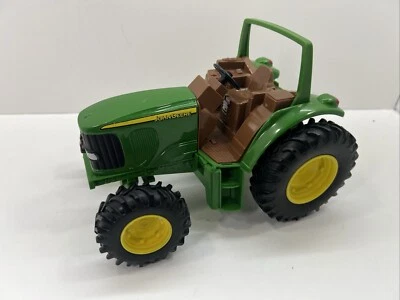John Deere Tough Tractor 1/16 scale Die Cast Hood Farm toy - ERTL - Image 1 of 4