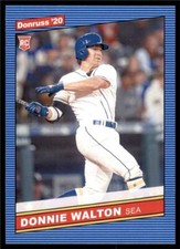 2020 Donruss Retro 1986 #252 Donnie Walton - Seattle Mariners