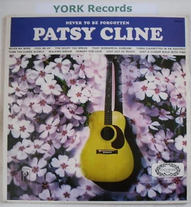 PATSY CLINE - Never To Be Forgotten - Ex Con LP Record - Picture 1 of 1