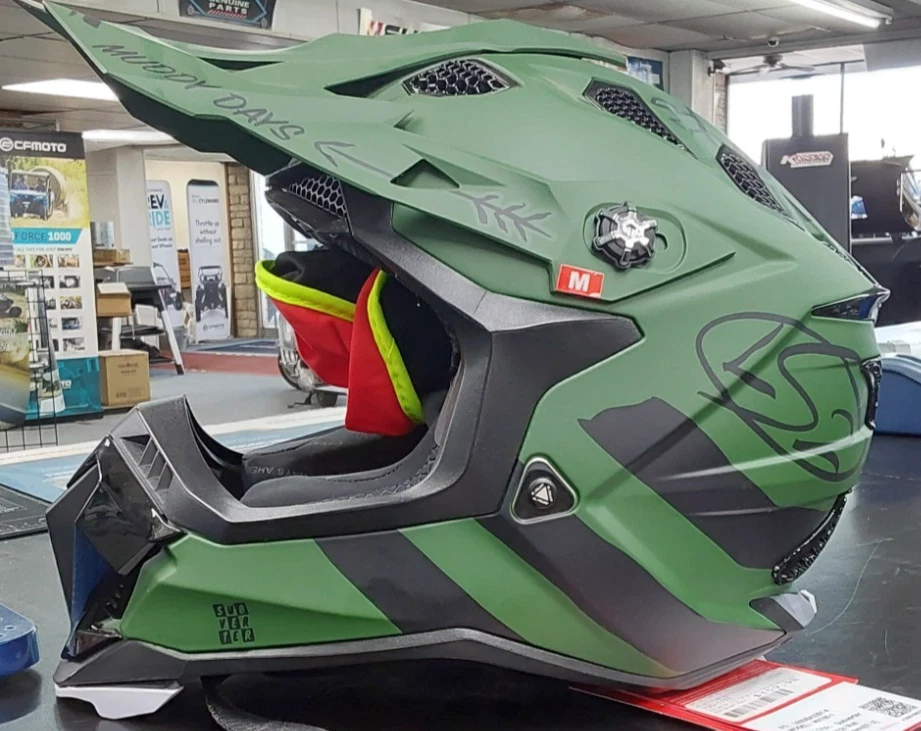 Casco LS2 Subverter Evo Off Road MX medio verde militar Foto 1 de 2