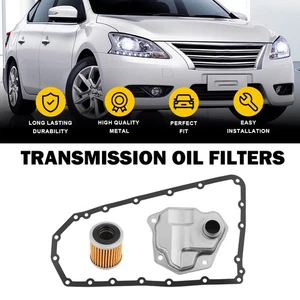 Auto Transmission Filter Oil Gasket Pan Kit For 2007-18 Nissan Rogue Altima Juke - Picture 1 of 11