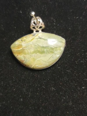 COLGANTE ÓPALO IMPERIAL PLATA DE LEY .925  Foto 1 de 4