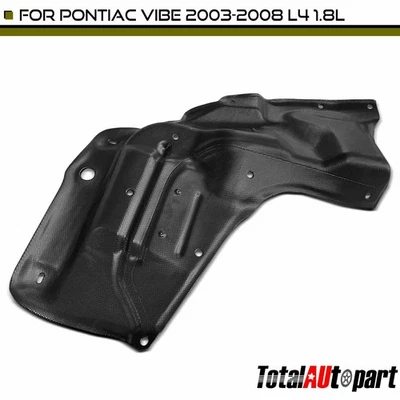 Engine Splash Shield for Pontiac Vibe 2003-2008 1.8L Manual Transmission Driver - Image 1 of 4