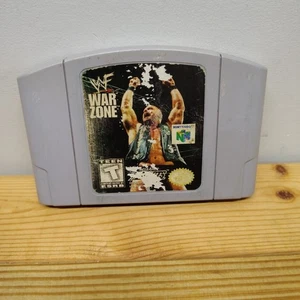 WWF War Zone Warzone N64 Nintendo 64 - Auténtico - Limpio - Probado y funcionando - Imagen 1 de 11