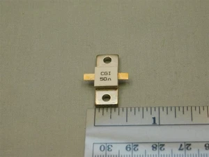 2 Component General CBR-250 Stripline 50 Ohm 250W 5% RF Base Mounted Resistors - Picture 1 of 1