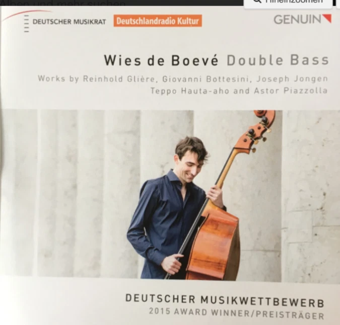 Wies de Boevé - Double Bass - Bild 1 von 2