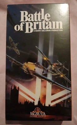 Battle Of Britain VHS Video Tape Movie Michael Caine Laurence Olivier Foto 1 de 4