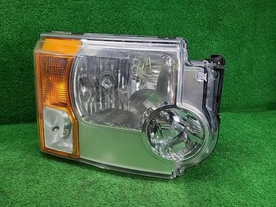 LAND ROVER DISCOVERY RIGHT HEADLAMP HALOGEN, 3, L319, 03/05-09/09 LIGHTLY FADED  - image 1 of 4
