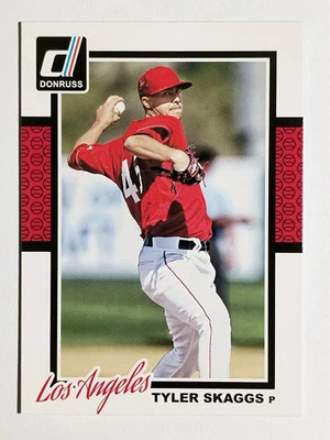 Donruss #302 Tyler Skaggs 2014 Foto 1 de 2