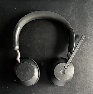 Jabra Evolve2 65 Stereo Wireless Headset (UC, USB-C) - Black - Picture 1 of 2