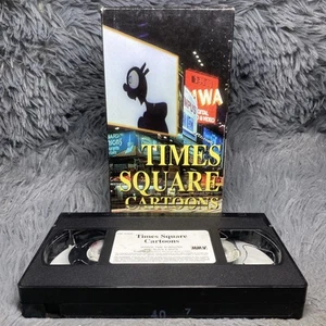 Times Square Cartoons VHS Tape 1996 Marathon Music & Video Black And White Rare - Picture 1 of 8