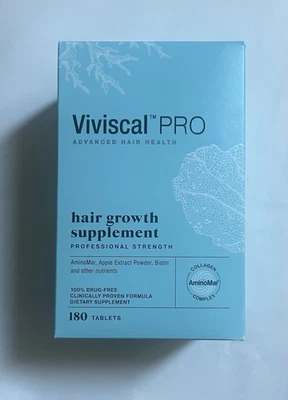 Viviscal Pro Suplemento Profesional Crecimiento del Cabello 180 Comprimidos Para Hombre y Mujer Foto 1 de 2