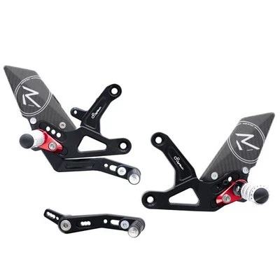 Lightech R Version adjustable rearsets Triumph Speed Triple RS1200 2021-2024 - Image 1 of 4