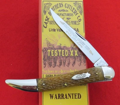 Cuchillo palillo de dientes clásico Case Chattahoochee Cutlery Club Atlanta 1995 bonito sin precio base Foto 1 de 3