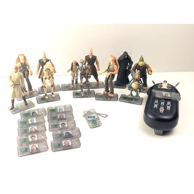 Figuras de acción Star Wars Episodio 1 con lector CommTalk y tarjetas de datos/figuras Foto 1 de 4
