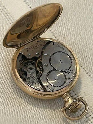 Reloj Bolsillo Waltham Modelo 1883 1892 5533616 Caza Talla 0 Ver Fotos Antiguo Foto 1 de 4