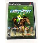 Gallop Racer 2001 (PlayStation 2, PS2 2001) Rare PS2 Game - Complete
