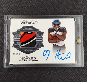 2017 Panini Flawless #SG-OJ O.J Howard Signature Gloves Rookie Patch Auto /20 - Picture 1 of 2
