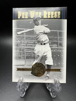 2001 Upper Deck Hall of Famers - Pee Wee Reese #15 Dodgers - Image 1 of 2