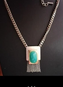 Aqua Necklace By JEWELMINT - Picture 1 of 5